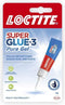 Cyanocrylaatlijm - LOCTITE - SUPERGLUE-3P - Pure Gel - Tube 2 g