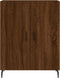 vidaXL - Dressoir - 69,5x34x90 - cm - bewerkt - hout - bruin - eikenkleur