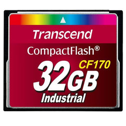 Transcend CF170 - Compact Flash - 32GB - 90MB/s lezen 60MB/s schrijven