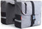 Cycle Tech Dubbele Fietstas Cosmo 28 Liter Polyester Grijs