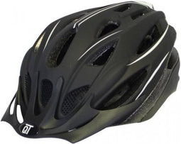 Cycle Tech Fietshelm Fuse Unisex Matzwart/wit Maat M 54-58 cm