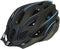 Cycle Tech Fuse Fietshelm Unisex Matzwart/blauw Maat L