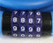 Cycle Tech Kabelslot Cijfercombinatie 1200 X 12 Mm Blauw