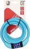 Cycle Tech Kabelslot Cijfercombinatie 1200 X 12 Mm Blauw