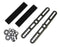 Cycle Tech Ringslot Staal Zwart