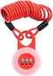 Cycle Tech Spiraalslot Cijfercombinatie 1200 / 3 Mm Rood