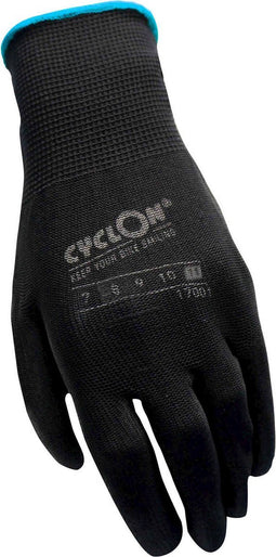 Cyclon Werkhandschoenen Nylon/pu Unisex Zwart/blauw Maat 11