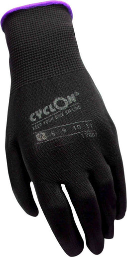 Cyclon Werkhandschoenen Nylon/pu Unisex Zwart/paars Maat 7