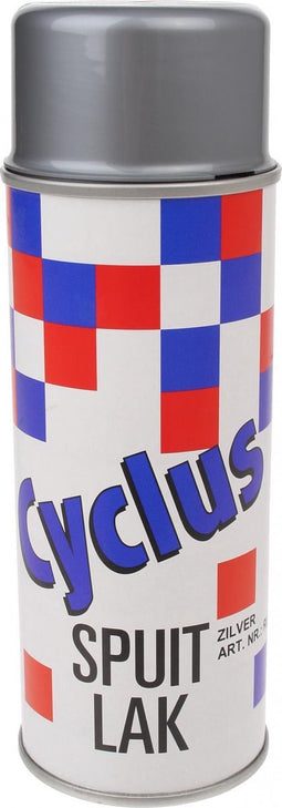 Cyclus Spuitlak Zilver 400ml