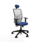 Piqueras y Crespo Motilla 1D066N1 - Bureaustoel met hoofdsteun - Verstelbare hoogte - Marineblauw
