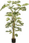 Mica Decorations Kunstplant Monstera - 145x145x190 cm - Polyester - Groen