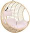 Beliani ASPIO - Hangstoel - Beige - PE rotan