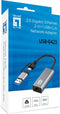 LevelOne USB-C/A - 2.5 Gigabit Ethernet Adapter - 1x RJ45 (2.5Gbps)