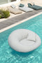 J-Line - Lig-/lounge Tuinmatras - Donut Polyethyleen Grijs