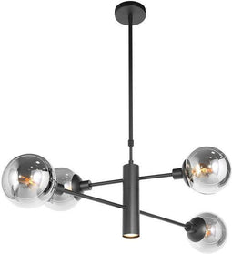 Steinhauer Constellation - hanglamp - Ø 90cm - E14 - zwart - 3804ZW