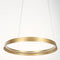 Steinhauer Ringlux 3692GO - Hanglamp - LED ring Ø60 cm 4000 lumen - Goud