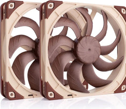 Noctua NF-A14x25 G2 PWM Sx2-PP - Ventilator - 140mm - Fluisterstil en hoge luchtstroom (2 stuks)
