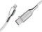 Cygnett Armoured Braided LightnIng to USB-C Kabel 1m - Wit