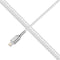 Cygnett Armoured Braided Lightning to USB Kabel 1m - Wit