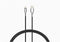 Cygnett Armoured Braided Lightning to USB Kabel 3m - Zwart