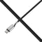 Cygnett Armoured Braided USB-C to USB-A Kabel 10cm - Zwart