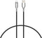 Cygnett Armoured Braided USB-C to USB Cable 1m - Zwart