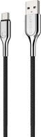 Cygnett Armoured Braided USB-C to USB Cable 1m - Zwart
