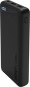 Cygnett ChargeUp Boost Powerbank 20.000 mAh - USB-A en USB-C - Zwart