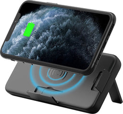 Cygnett ChargeUp Companion 10,000mAh Wireless Power Bank - Zwart