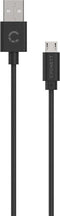 Cygnett Essentials USB-A naar Micro USB Kabel 1 Meter - Zwart