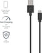 Cygnett Essentials USB-A naar Micro USB Kabel 1 Meter - Zwart