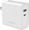 Cygnett Powerplus 60W USB-C/USB-A Travel Adaptor - Wit