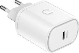Cygnett Single USB-C Oplader Power Delivery 20W - Wit