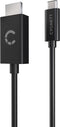 Cygnett USB-C naar HDMI Kabel 1.8 Meter - Zwart