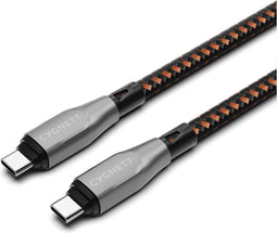 Cygnett USB-C naar USB-C Kabel 1 Meter - Zwart