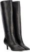 POSH by Poelman JADE - Dames Laarzen - Spitse neus - Naaldhak 6 cm - Zwart