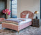 Bed Vierkant - Velvet Roze- 215x136x131cm - Richmond