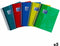 Set notitieboekjes Oxford European Book 4 Multicolour 1/8 (5 Stuks)