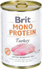 Brit Blik Care Mono Protein 400 g - Hondenvoer - Kalkoen