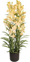 Cymbidium kunstplant 125 cm, groen
