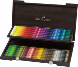 Faber-Castell Polychromos - Kleurpotloden - 120 stuks in houten koffer (120 stuks)