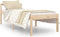 vidaXL - Seniorenbed - massief - grenenhout - 90x200 - cm