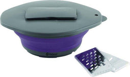 Outwell Collaps Bowl - Schaal met deksel en rasp - Plum