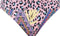 Freya CALA FIESTA - Fold Bikini Brief - Bloemen en dierenprint - Roze zwart blauw geel - Maat L
