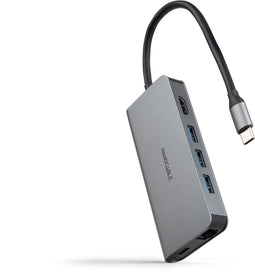 Nanocable 10.16.4609 - Hub USB - 4K Ultra HD - Grijs