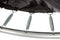 AMIGO Trampoline Deluxe - Met Veiligheidsnet en Veilige Rand - Rond 244 cm - Zwart