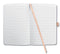 Sigel notitieboek A5 - Jolie - 174 pagina's - 80 grams - lijn - Pink Love - SI-JN335