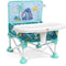 Bright Starts Stitch Pop N Sit - Stoelverhoger 3-in-1 - Inclusief draagtas en afneembaar dienblad - Multicolor