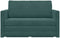 vidaXL - Vloerlits - 2-in-1 - Donkergroen - 124x204x61 - cm - Velvet