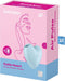 Satisfyer 'Cutie Heart', 8 cm, drukgolven en vibratie, speels design